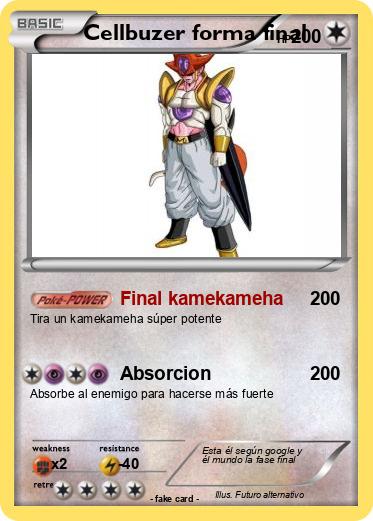 Pokemon Cellbuzer forma final