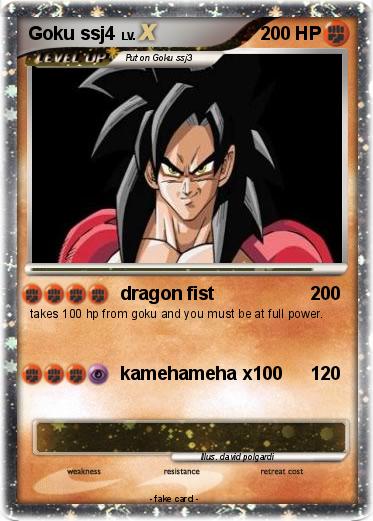 Pokemon Goku ssj4