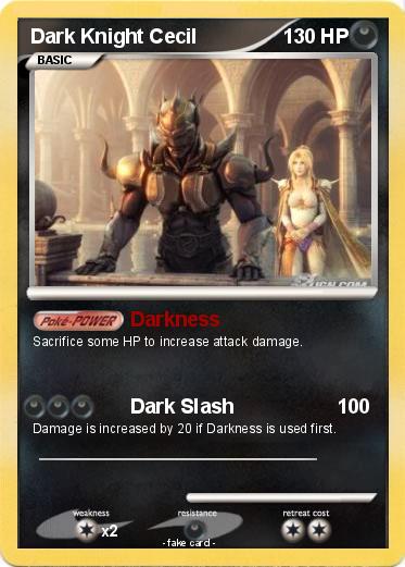 Pokemon Dark Knight Cecil