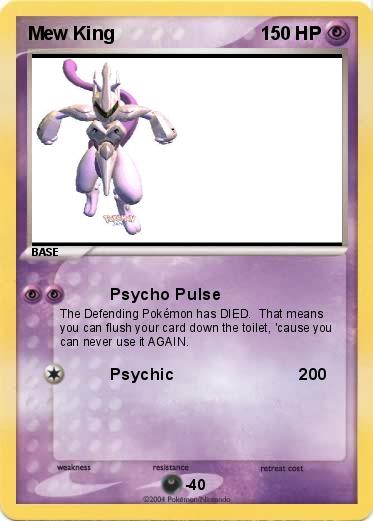 Pokemon Mew King                                          