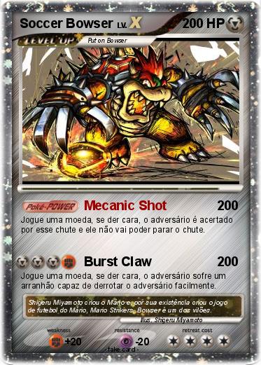 Pokemon Soccer Bowser