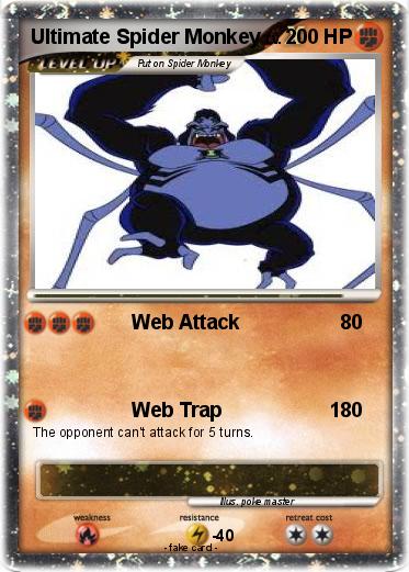 Pokemon Ultimate Spider Monkey