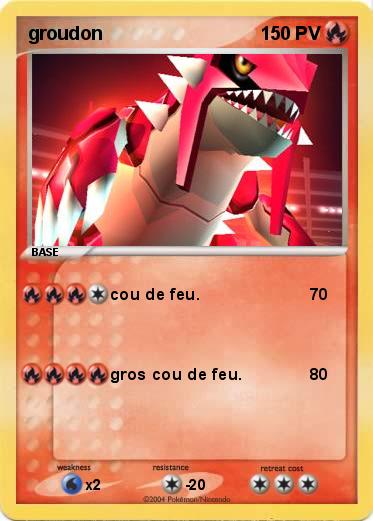 Pokemon groudon
