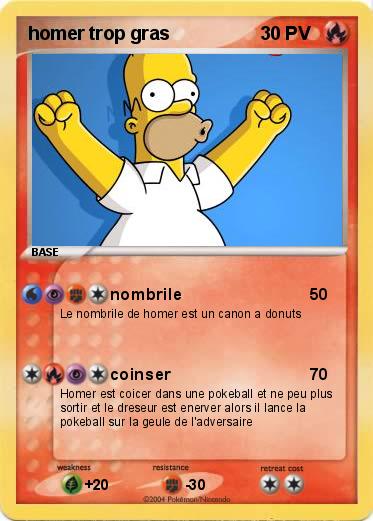 Pokemon homer trop gras
