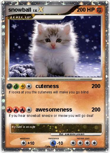 Pokemon snowball