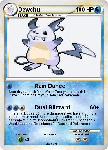 Pokemon Dewchu