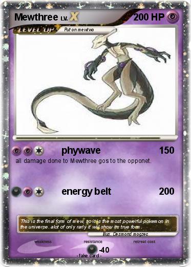 Pokemon Mewthree