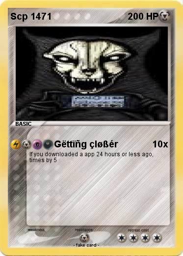 Pokemon Scp 1471