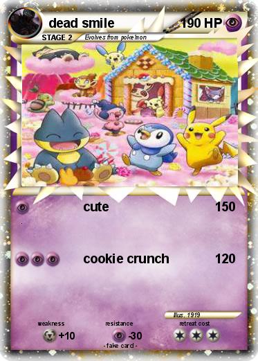 Pokemon dead smile