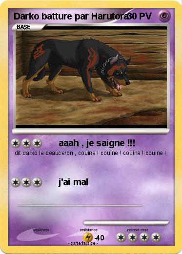 Pokemon Darko batture par Harutora
