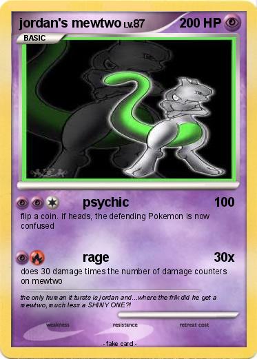 Pokemon jordan's mewtwo