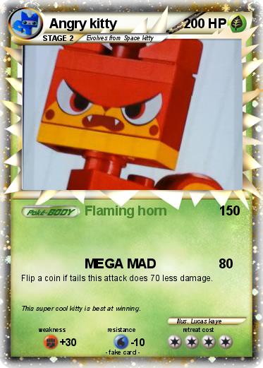 Pokemon Angry kitty