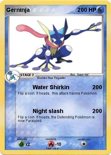 Pokemon Gerninja