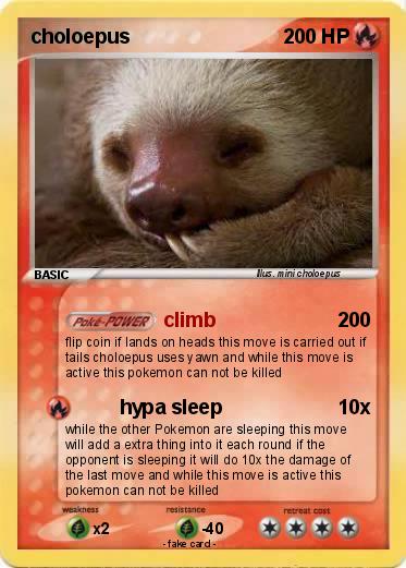 Pokemon choloepus