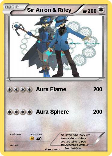 Pokemon Sir Arron & Riley
