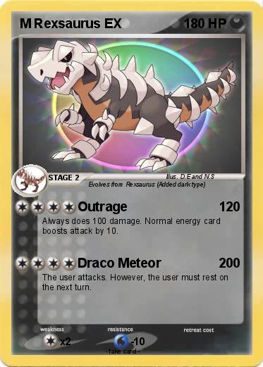 Pokemon M Rexsaurus EX