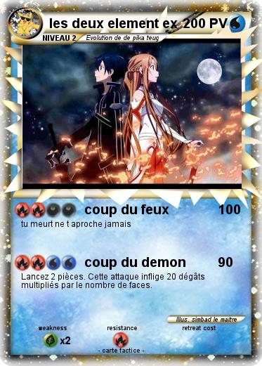 Pokemon les deux element ex