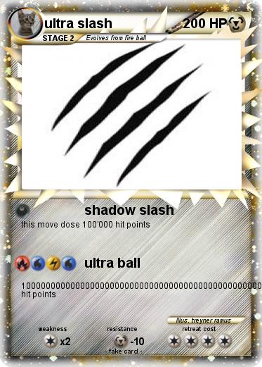 Pokemon ultra slash