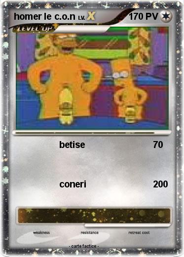 Pokemon homer le c.o.n