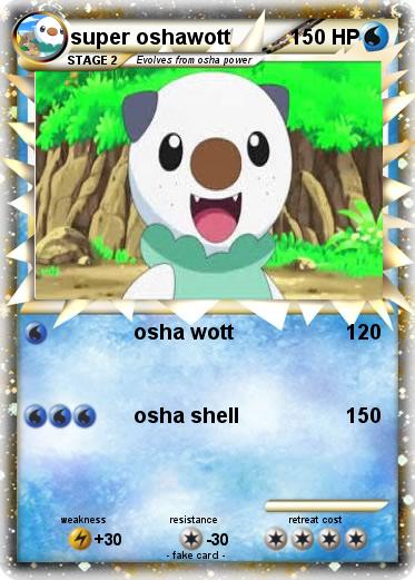 Pokemon super oshawott