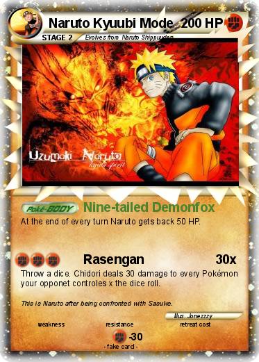 Pokemon Naruto Kyuubi Mode
