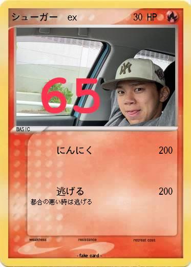 Pokemon シューガー　ex