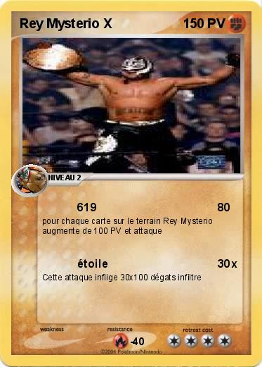 Pokemon Rey Mysterio X