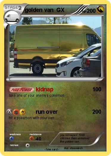 Pokemon golden van  GX