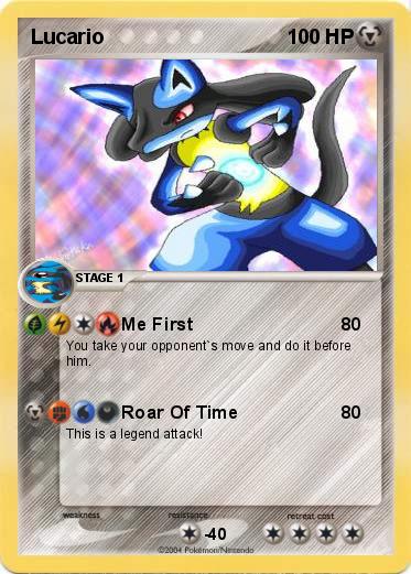 Pokemon Lucario