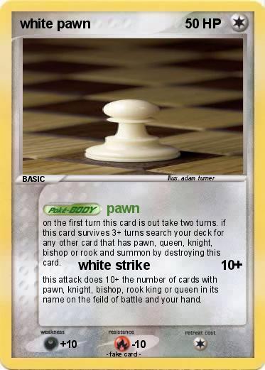 Pokemon white pawn