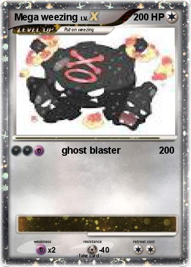 Pokemon Mega weezing