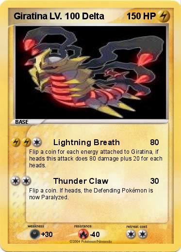 Pokemon Giratina LV. 100 Delta