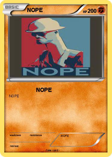 Pokemon NOPE