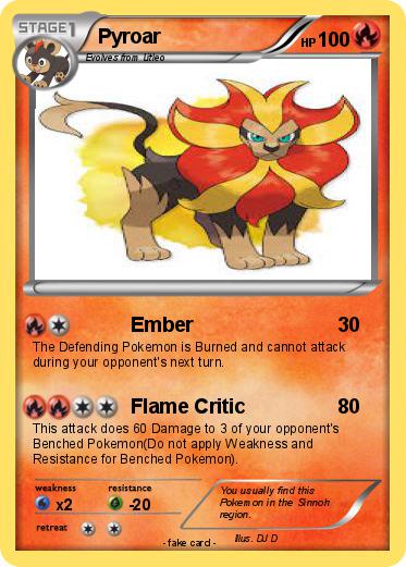 Pokemon Pyroar
