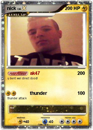 Pokemon nick