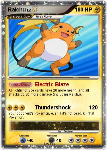 Pokemon Raichu