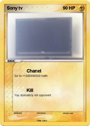 Pokemon Sony tv