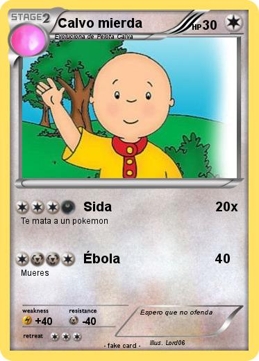 Pokemon Calvo mierda