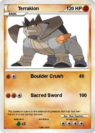 Pokemon Terrakion