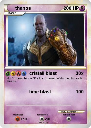 Pokemon thanos
