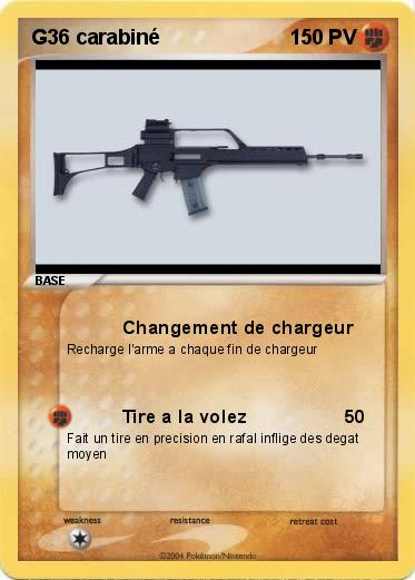 Pokemon G36 carabiné