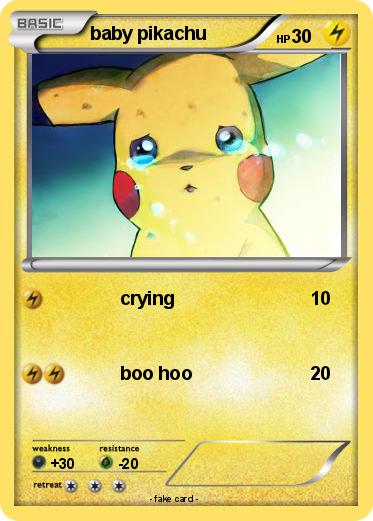 Pokemon baby pikachu