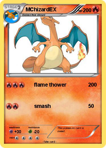 Pokemon MChizardEX