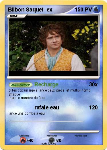Pokemon Bilbon Saquet  ex