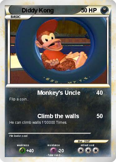 Pokemon Diddy Kong