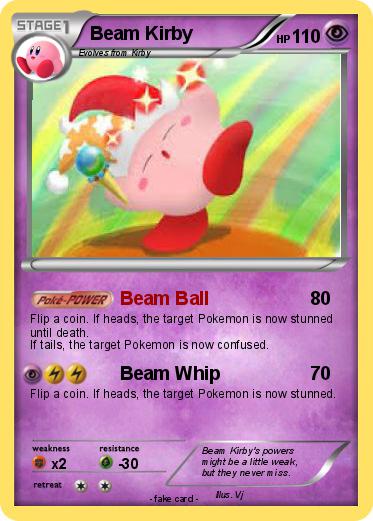 Pokemon Beam Kirby