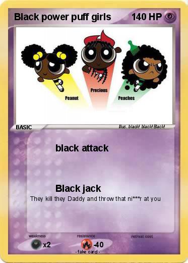 Pokemon Black power puff girls