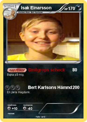 Pokemon Isak Einarsson