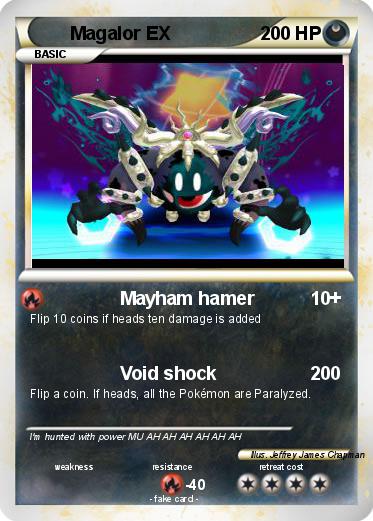 Pokemon Magalor EX