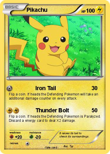 Pokemon Pikachu